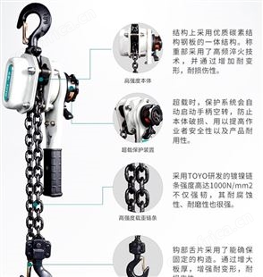 日本toyo手扳葫芦 欢迎来电垂询