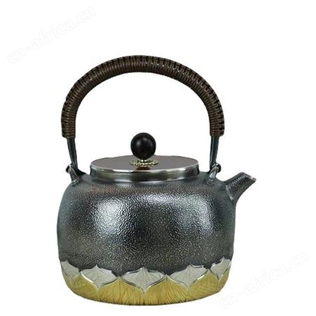 手工银壶 999纯银茶壶茶具 家用泡茶煮水壶 烧水器具