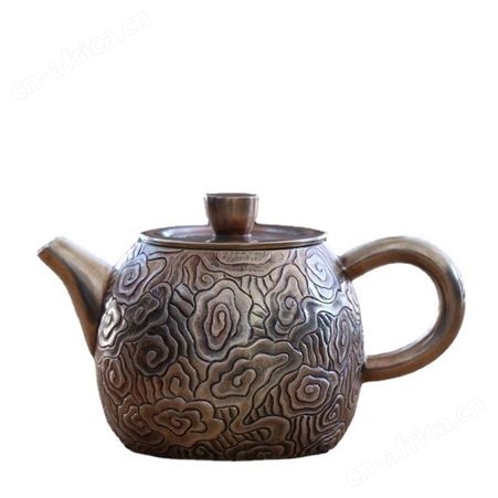 纯手工999泡茶银壶 家用迷你小茶壶茶具功夫沏茶壶足银泡茶器商用