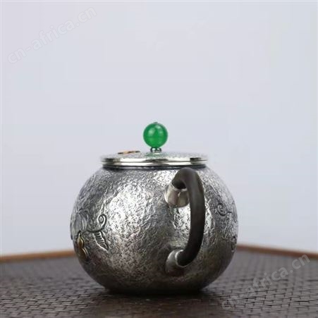 999银泡茶壶套装 家用手工银茶壶功夫银茶具公道杯 高档礼品定制