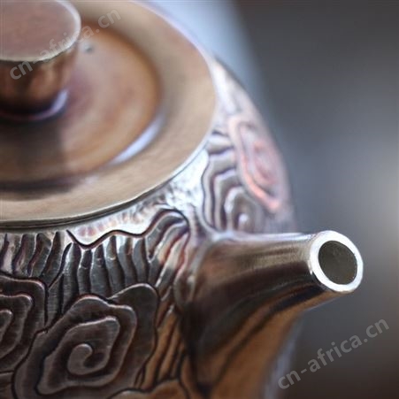 纯手工999泡茶银壶 家用迷你小茶壶茶具功夫沏茶壶足银泡茶器商用