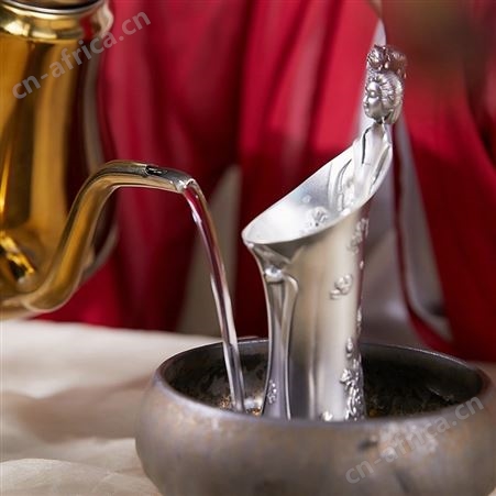 贵妃醉酒 银酒具套装999纯银酒杯酒壶套装 烫酒壶温酒器