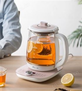 小熊养生壶YSH-C18S2家用全自动多功能燕窝隔水炖盅玻璃壶煮茶器