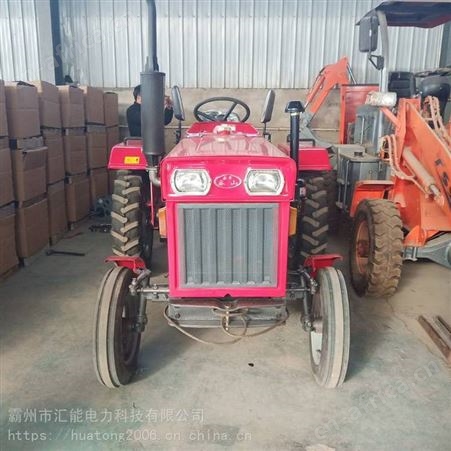 农田耕作开荒4T/6T/10T拖拉机牵引机 四轮四驱拖拉机改装绞磨机 汇能