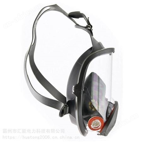 3M6800防毒面罩 防有害蒸汽面罩 防油溅面具 防粉尘过滤式呼吸器 汇能