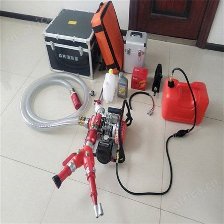 背负式森林消防水泵高扬程接力水泵便携式森防高压泵单级离心水泵