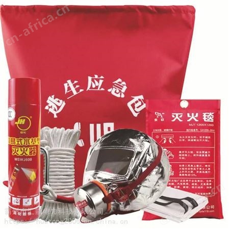 消防逃生应急包地震逃生急救包火灾应急救援包民政救灾储备包