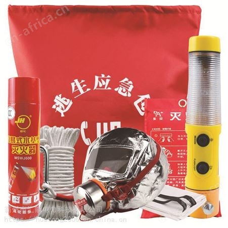 消防逃生应急包地震逃生急救包火灾应急救援包民政救灾储备包