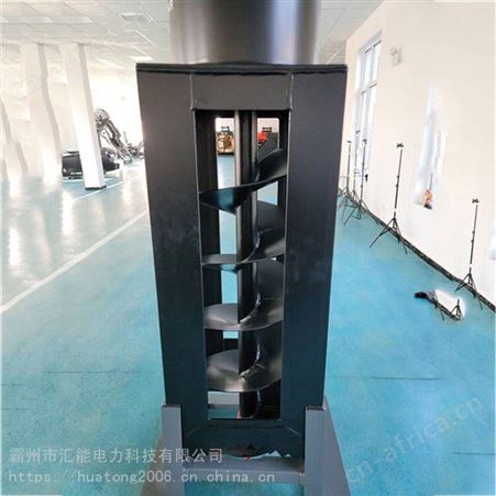 挖掘机方眼打孔机建筑水利工程方孔钻机钻凿垂直水平钻孔设备