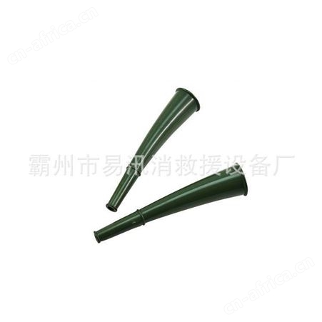 牛角班用小喇叭绿色信号喇叭野外训练应急哨救生求生羊角哨