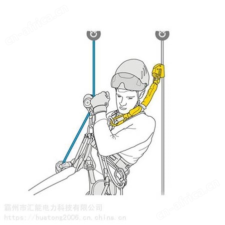 汇能综合救援装备带有势能吸收器的挽锁多功能速降缓冲减震器