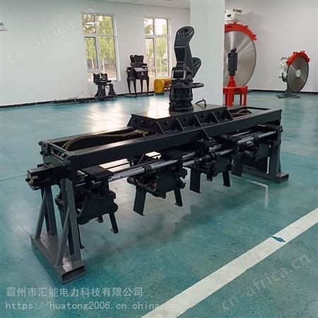 混凝土轨枕更换轨枕铺设机挖掘机铁路施工夹枕机铁路枕木更换器