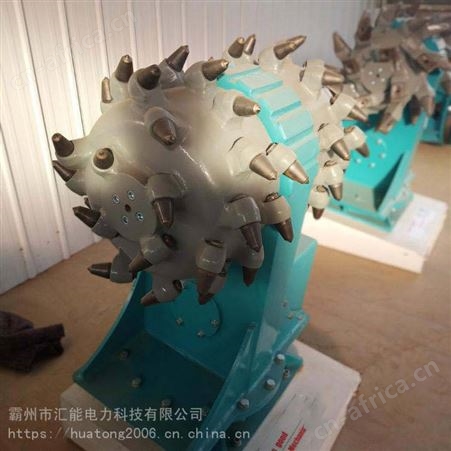 钩机横向铣刨机路面修整液压铣挖头沥青路面岩石铣挖机掘进头汇能
