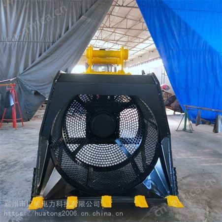 管道回填筛分液压滚筒筛360度旋转液压筛沙机水陆两用河卵石筛分斗