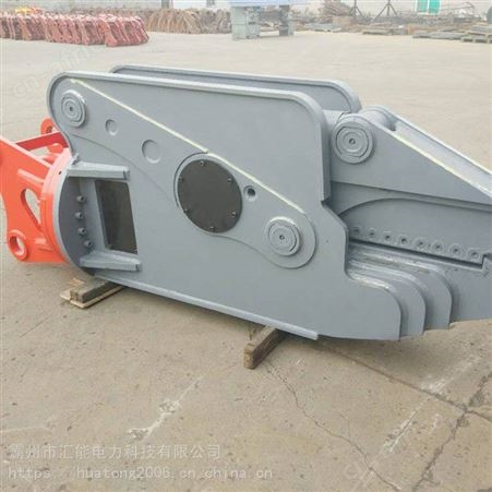 汇能报废车液压拆解钳钩机钢板液压鹰嘴钳废钢拆解钳轻型拆车机