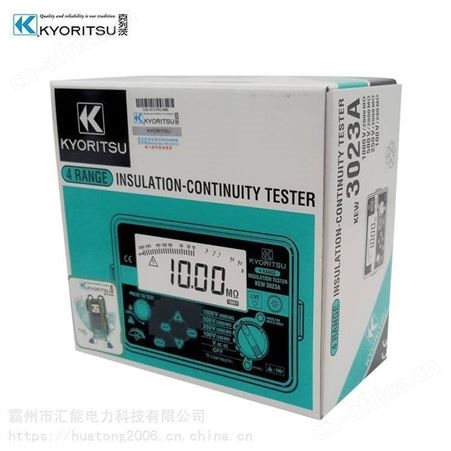 KYORITSU克列茨3023A绝缘导通测试仪日本共立KEW绝缘电阻表汇能