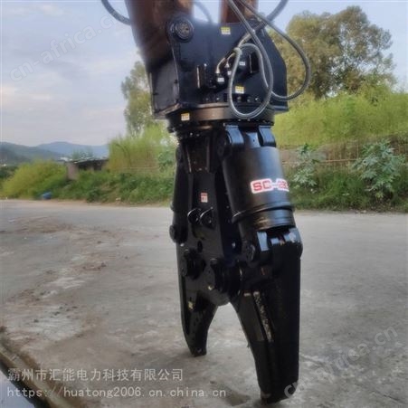 汇能挖掘机液压建筑拆迁剪双缸液压剪多功能拆楼钳钩机拆楼破碎剪