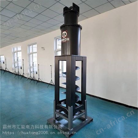 挖掘机方眼打孔机建筑水利工程方孔钻机钻凿垂直水平钻孔设备