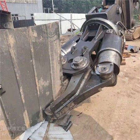 汇能挖掘机钢筋剪双缸液压剪大型建筑拆迁挖机粉碎剪双缸液压破拆剪