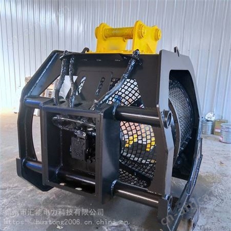 管道回填筛分液压滚筒筛360度旋转液压筛沙机水陆两用河卵石筛分斗