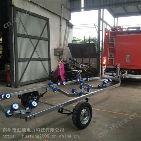 汇能供应铝合金冲锋舟拖船架橡皮艇拖车游艇快艇钓鱼艇拖船架