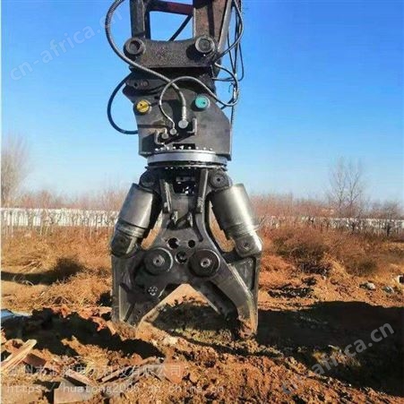 汇能挖掘机钢筋剪双缸液压剪大型建筑拆迁挖机粉碎剪双缸液压破拆剪