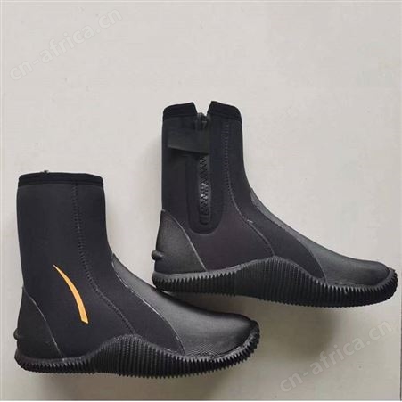 水域救援靴水陆两用潜水靴防砸水面作业鞋户外救援抢险靴
