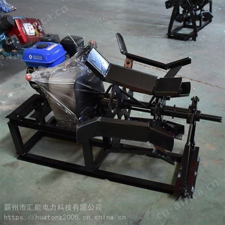 手拉风冷翼型收线机 牵引用架空地线卷线机 3T/5T/8T钢丝绳紧绳器