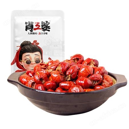 【99选4件包顺丰】肖三婆麻辣小龙虾尾即食熟食香辣虾球鲜活蒜
