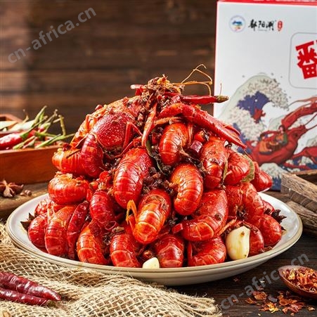 拍3件109鄱阳湖麻辣小龙虾整虾新虾冷冻熟食盒装非小龙虾尾发