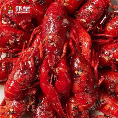 潜江虾皇油焖大虾加热即食麻辣蒜蓉小龙虾4-6钱整虾三盒冷冻熟