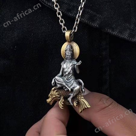 意轩挂坠十二生肖本命年观音大日如来男女士吊坠厂家直供