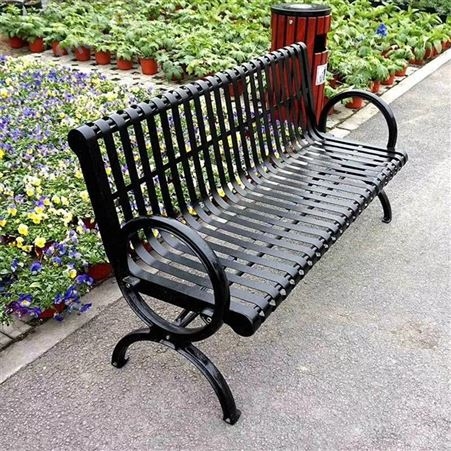 四川户外休闲椅 塑木景观座椅 可来图定做