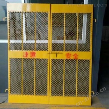 厂家工地电梯安全防护门  满焊电梯防护门  施工电梯门