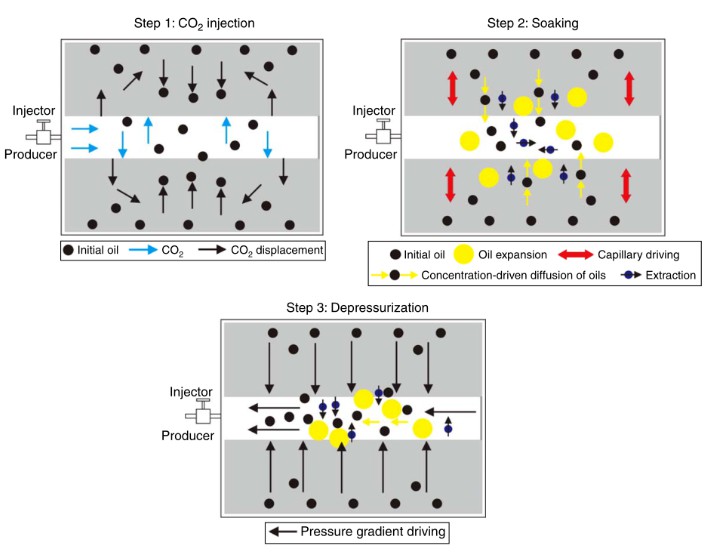 CO2混相驱油机理-低场核磁法在线表征 混相驱油驱替机理-低场核磁共振驱替研究